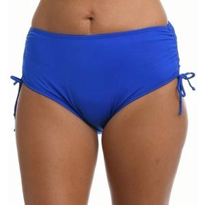24th & Ocean Mid Rise Adjustable Side Tie Swim Bottom Final Markdown